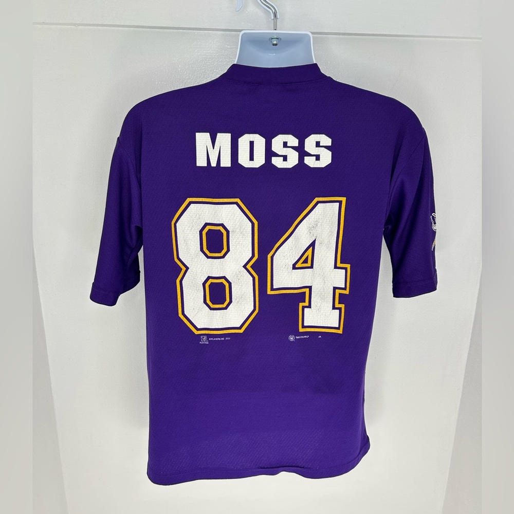 Vintage 90s Randy‎ Moss Minnesota Vikings Shirt Size Medium Sport Attack *READ - Picture 8 of 16